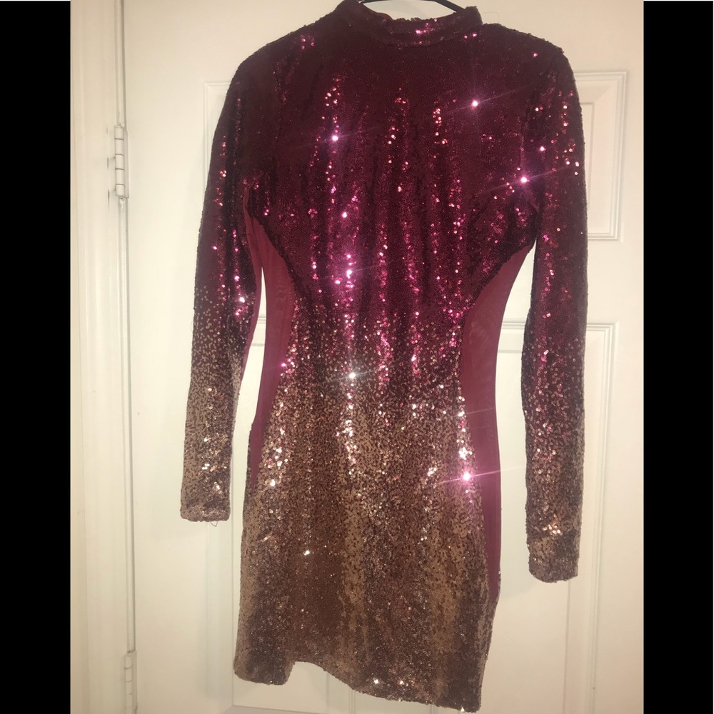 Brand new - sequin Fashion Nova Dress  Size: M